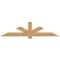 Ekena Millwork Kennewick Timber Gable Bracket, Western Red Cedar, 84"W x 21"H x 1 1/2"D x 5 1/2"F, 6/12 Pitch GBW084X21X0206KEN00SWR - alternate 1